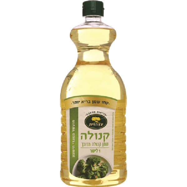 שמן קנולה מזוכך, 1 ליטר (עץ הזית)