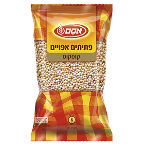 פתיתים אפויים קוסקוס, 500 גרם (אסם)