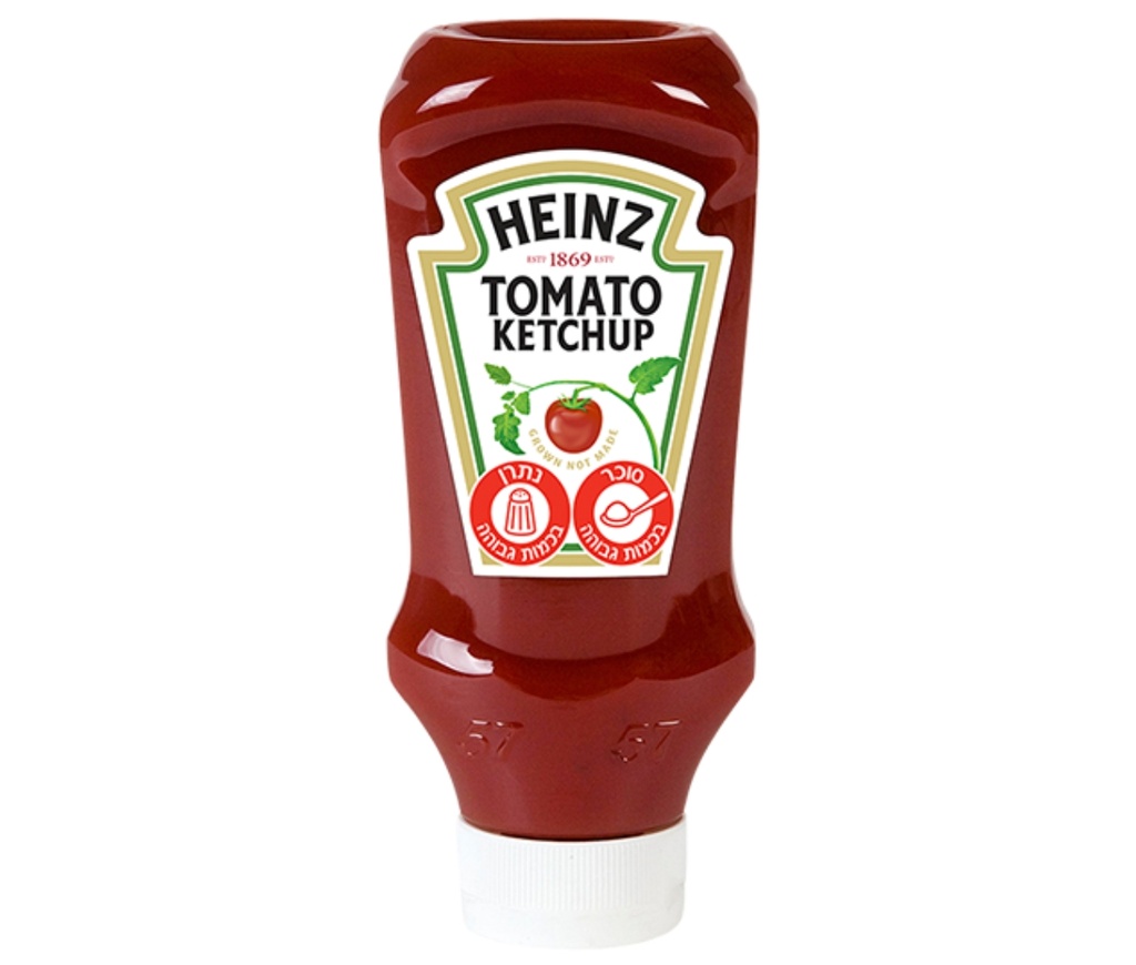 קטשופ מתובל עגבניות, 700 גרם (היינץ)