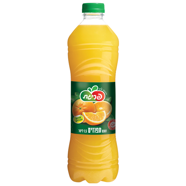 [7290110114961] משקה בטעם תפוזים, 1.5 ליטר (פריגת)
